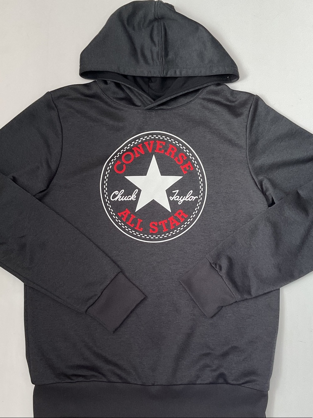 Converse Black Hoodie All Star Logo
